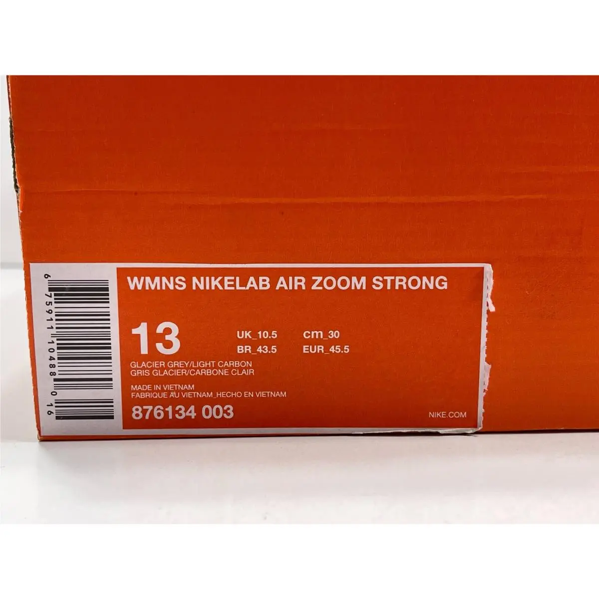 Nike shoes - Nike Air Zoom Strong - Air Zoom Strong - 876134 003 - GLACIER GREY (UPC: 675911104880) 9