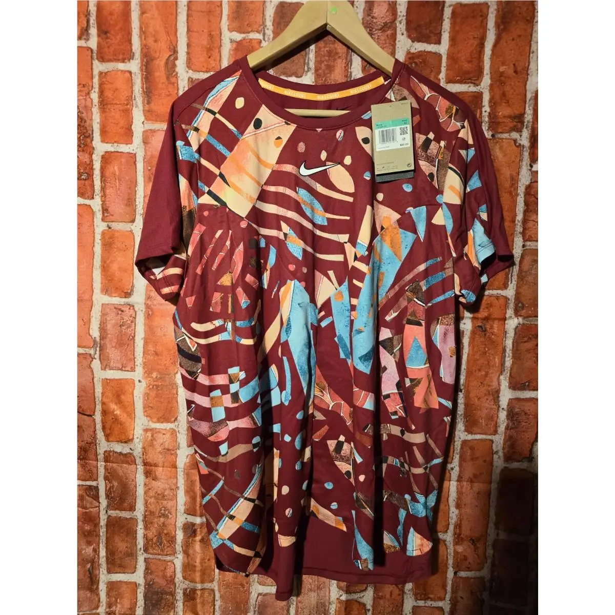 Nikecourt Nike Men’s XL Dri-fit Tennis Shirt DX5526-620