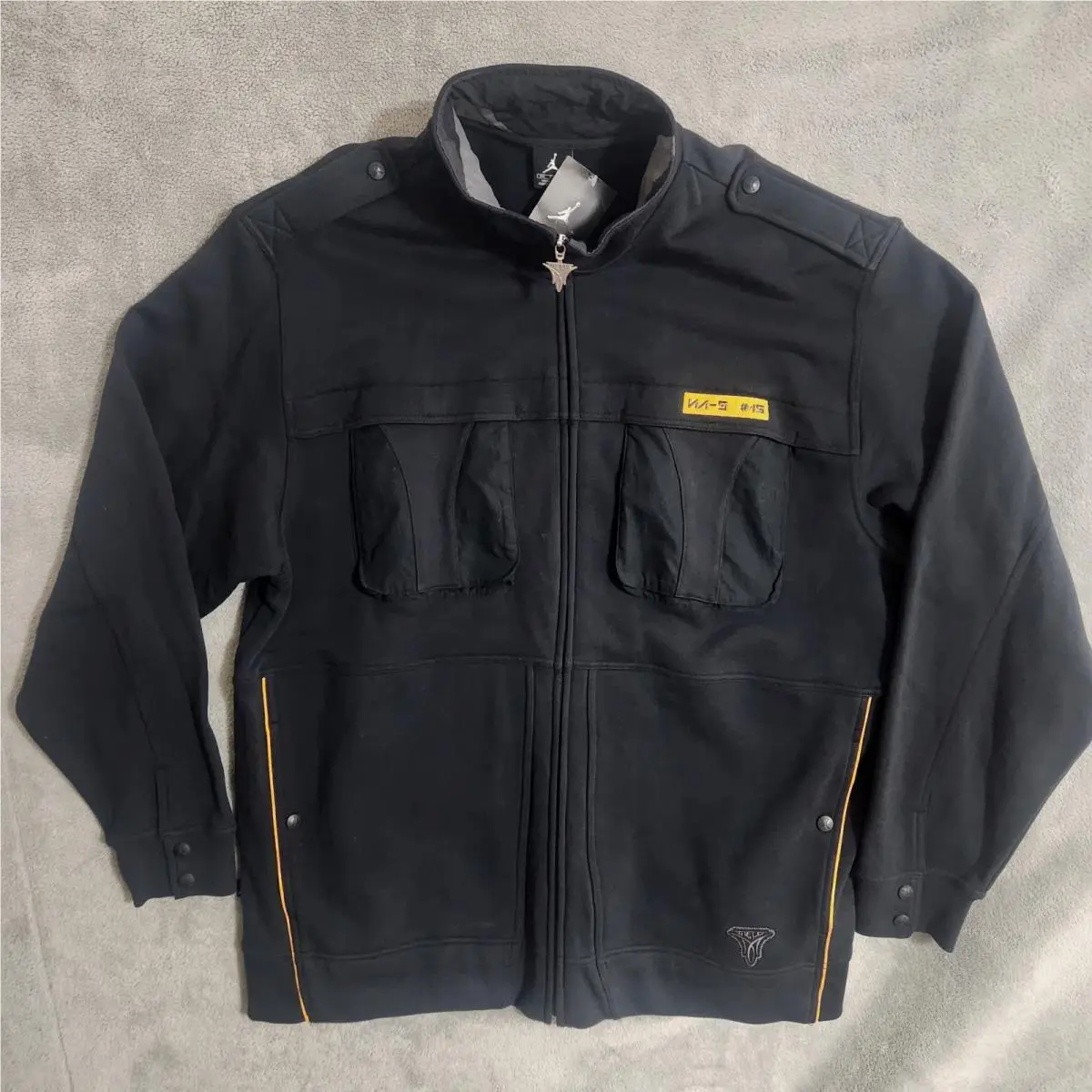 Vtg Jordan Carmelo Anthony Melo Fullzip Jacket Men Xxl Y2K Full Zip Jumpman Rare