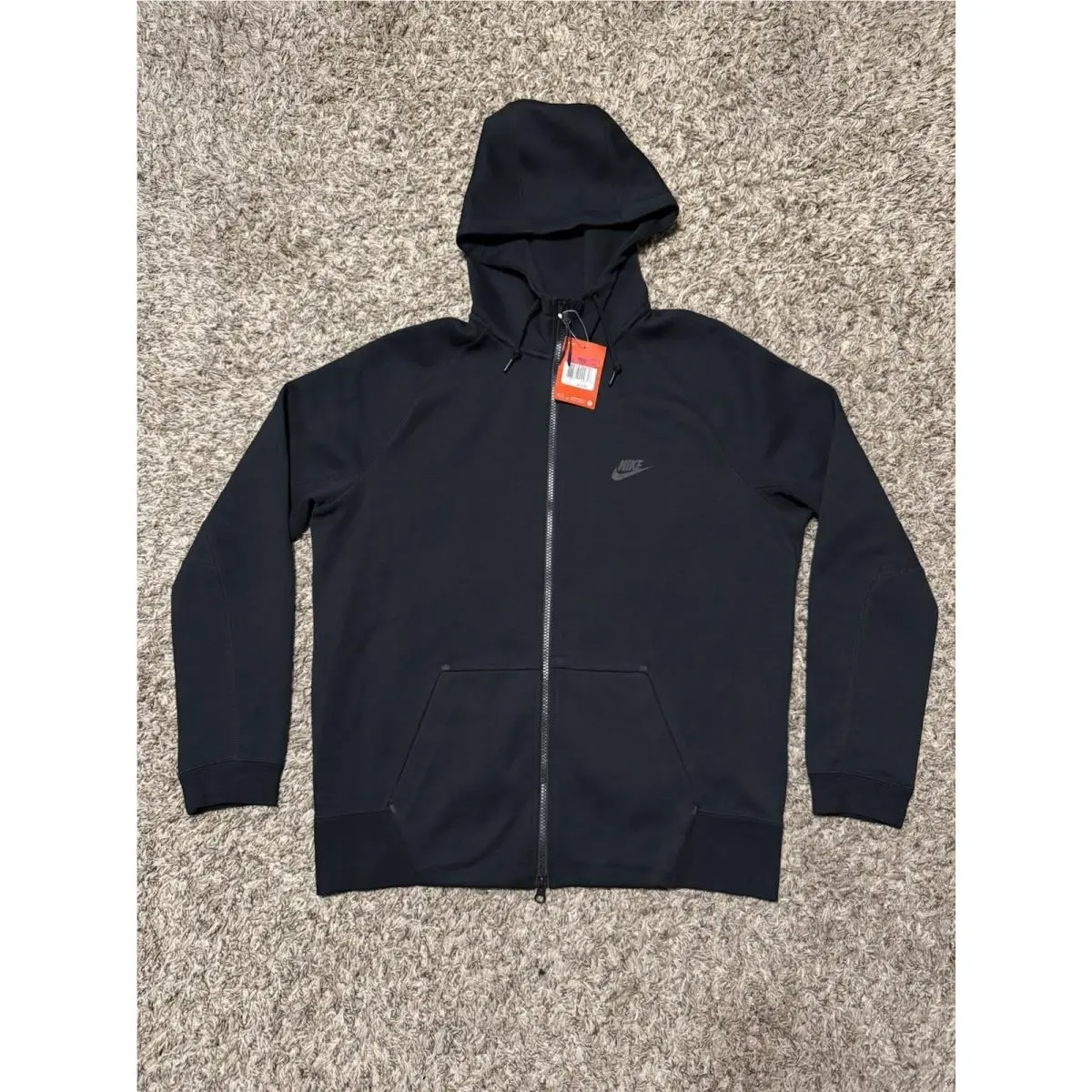 Nike Sportswear Tech Fleece Full Zip Hoodie Black 2016 - Large