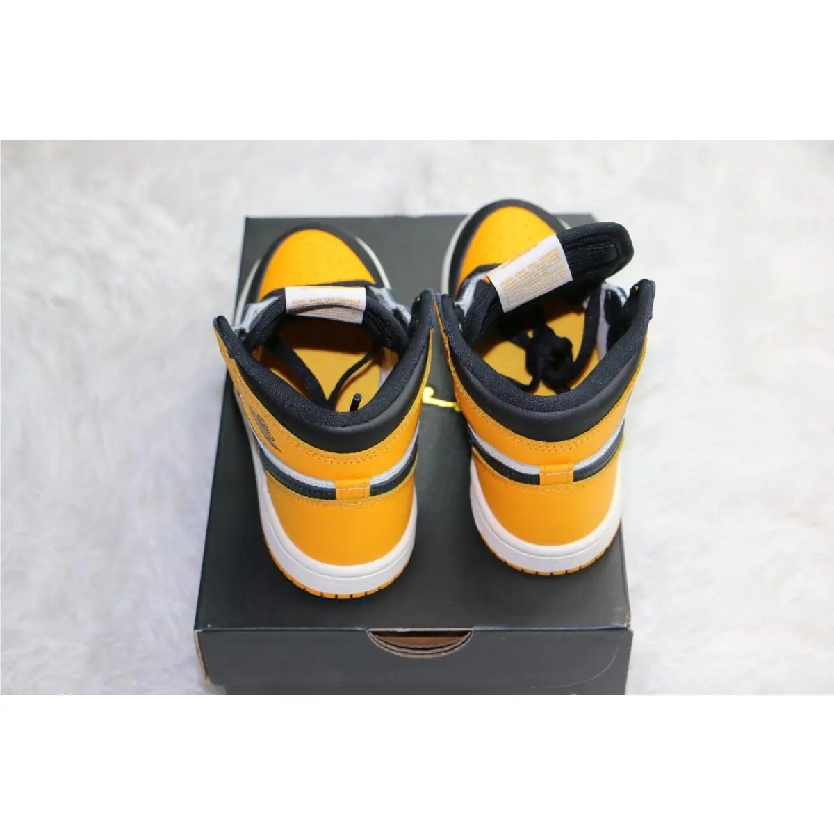 Nike shoes - Air Jordan 1 - Air - Yellow (UPC: 0196149164021) 2