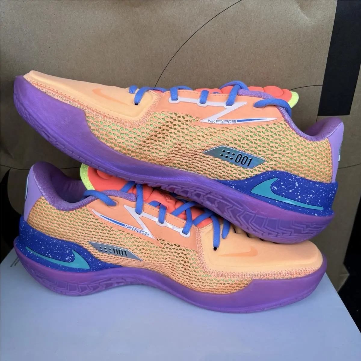 Nike shoes - Nike Air Zoom GT Cut - CZ0175-800 - Orange Pulse/Multicolor/Persian Violet/Bright Viole 1