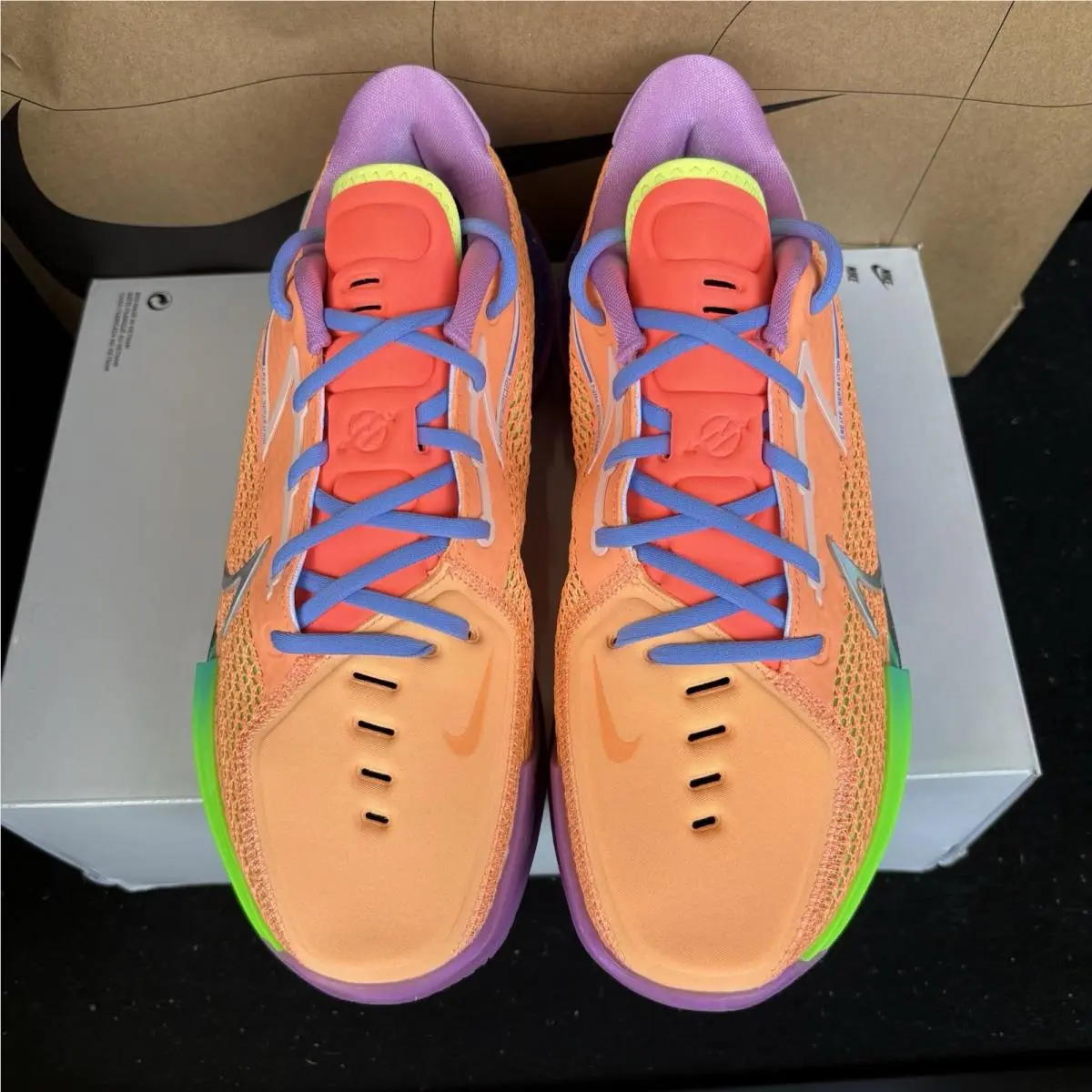 Nike shoes - Nike Air Zoom GT Cut - CZ0175-800 - Orange Pulse/Multicolor/Persian Violet/Bright Viole 2