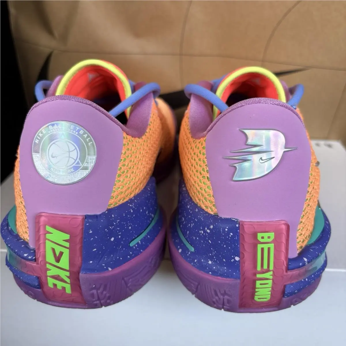 Nike shoes - Nike Air Zoom GT Cut - CZ0175-800 - Orange Pulse/Multicolor/Persian Violet/Bright Viole 3
