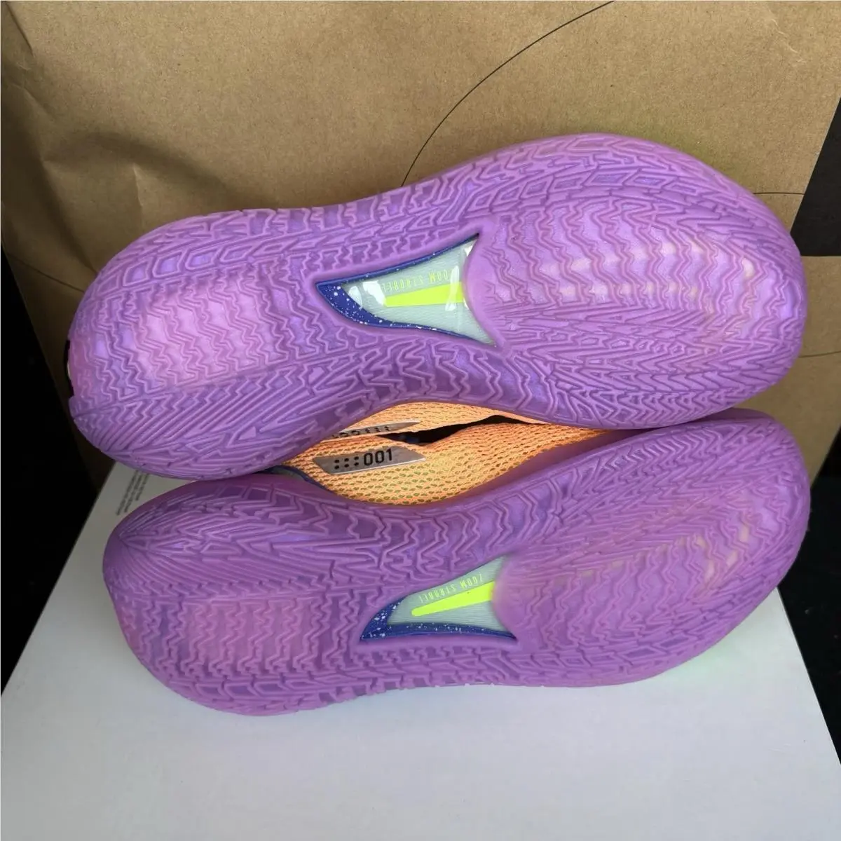 Nike shoes - Nike Air Zoom GT Cut - CZ0175-800 - Orange Pulse/Multicolor/Persian Violet/Bright Viole 4