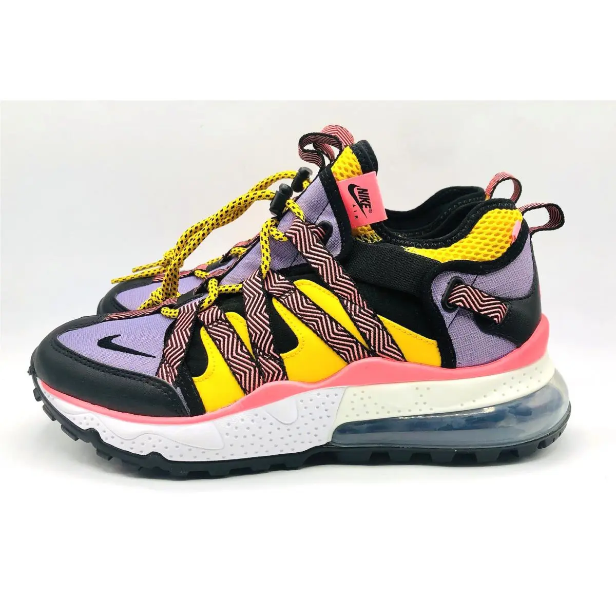 Nike Air Max 270 Bowfin Black/atomic Violet Sneakers Men Sz 8 AJ7200-004