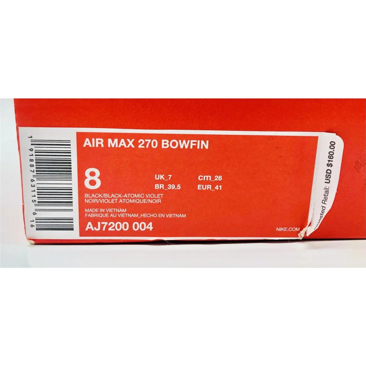 Nike shoes - Nike Air Max 270 - Air Max - AJ7200004 - Multicolor (UPC: 00191887631156) 18