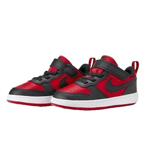 Nike Kids Court Borough Low Recraft Shoes University Red/blk/white US 5 Toddler