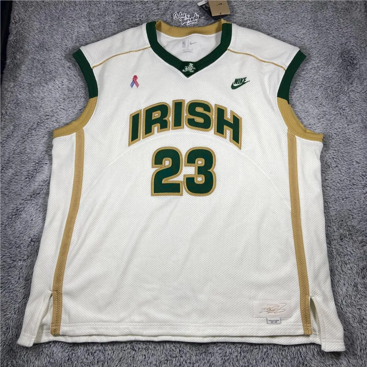 Nike Lebron James Svsm Irish Reserve Jersey Size XL Men IF0292-133