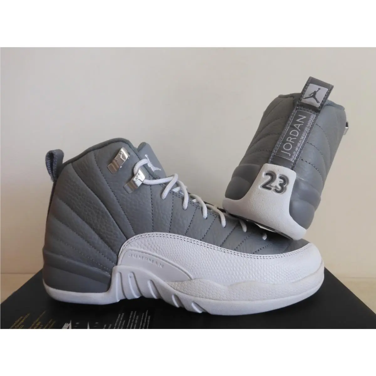Nike shoes - Air Jordan 12 - Air - 153265-015 - Gray (UPC: 196149400877) 1