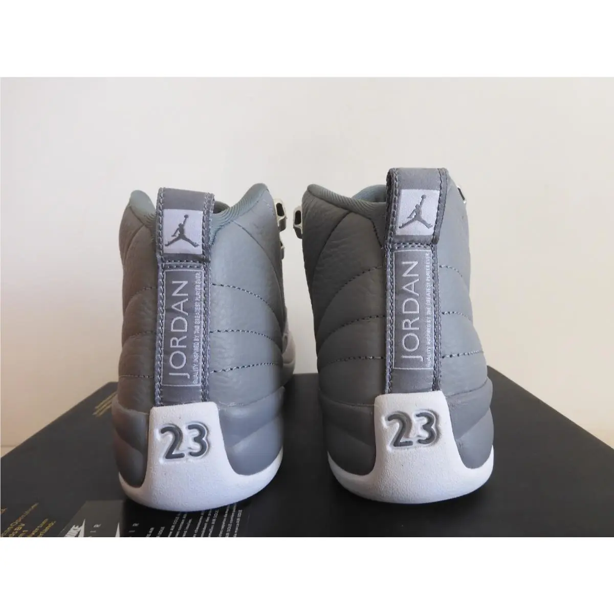 Nike shoes - Air Jordan 12 - Air - 153265-015 - Gray (UPC: 196149400877) 3