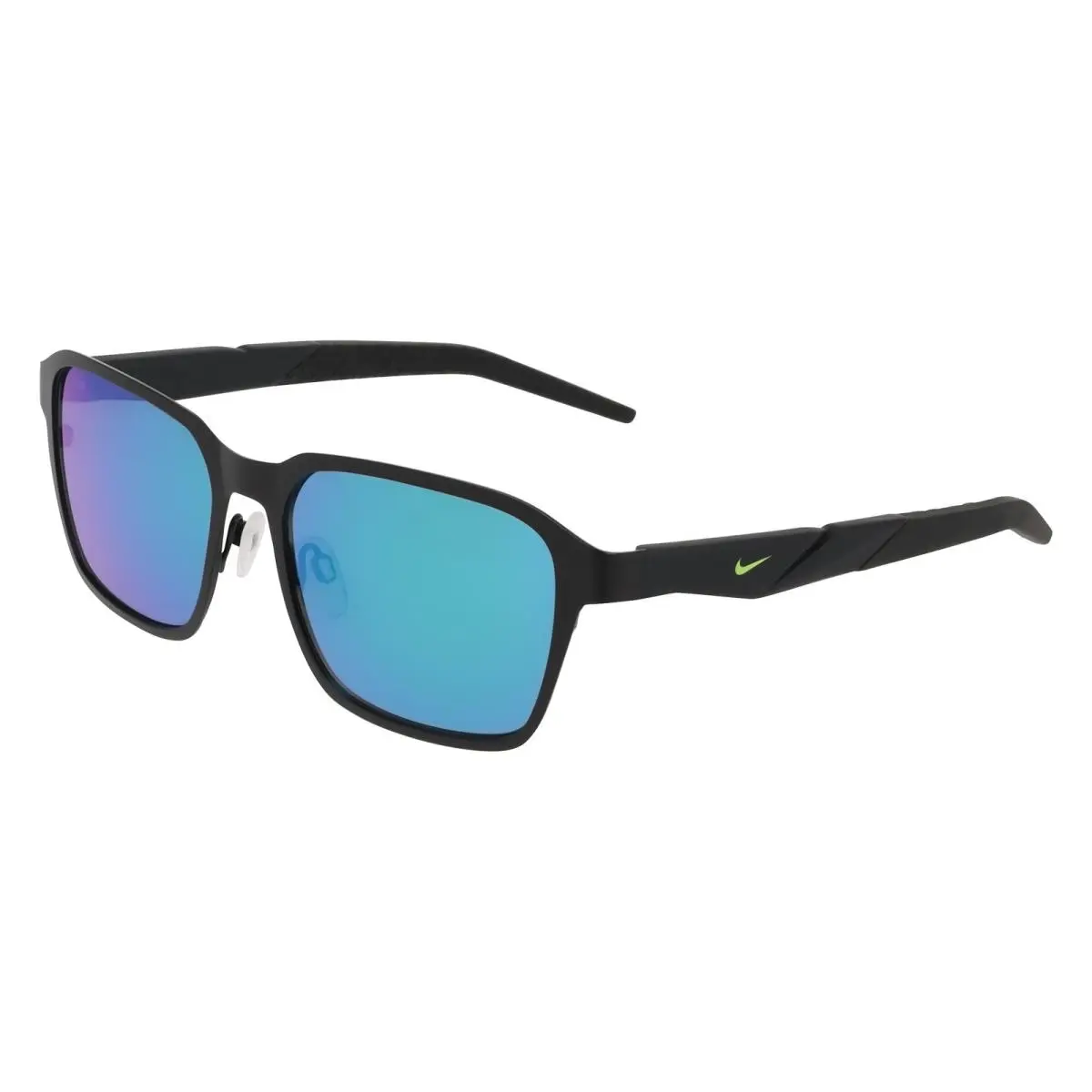 Nike Radeon Valor IM 9734 X Matte Black / Green Mirror 010 Size 56 Sunglasses