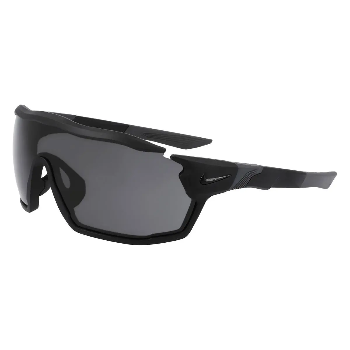 Nike Show X Rush DZ 7368 Matte Black-dark Grey 010 Size 58 Sunglasses