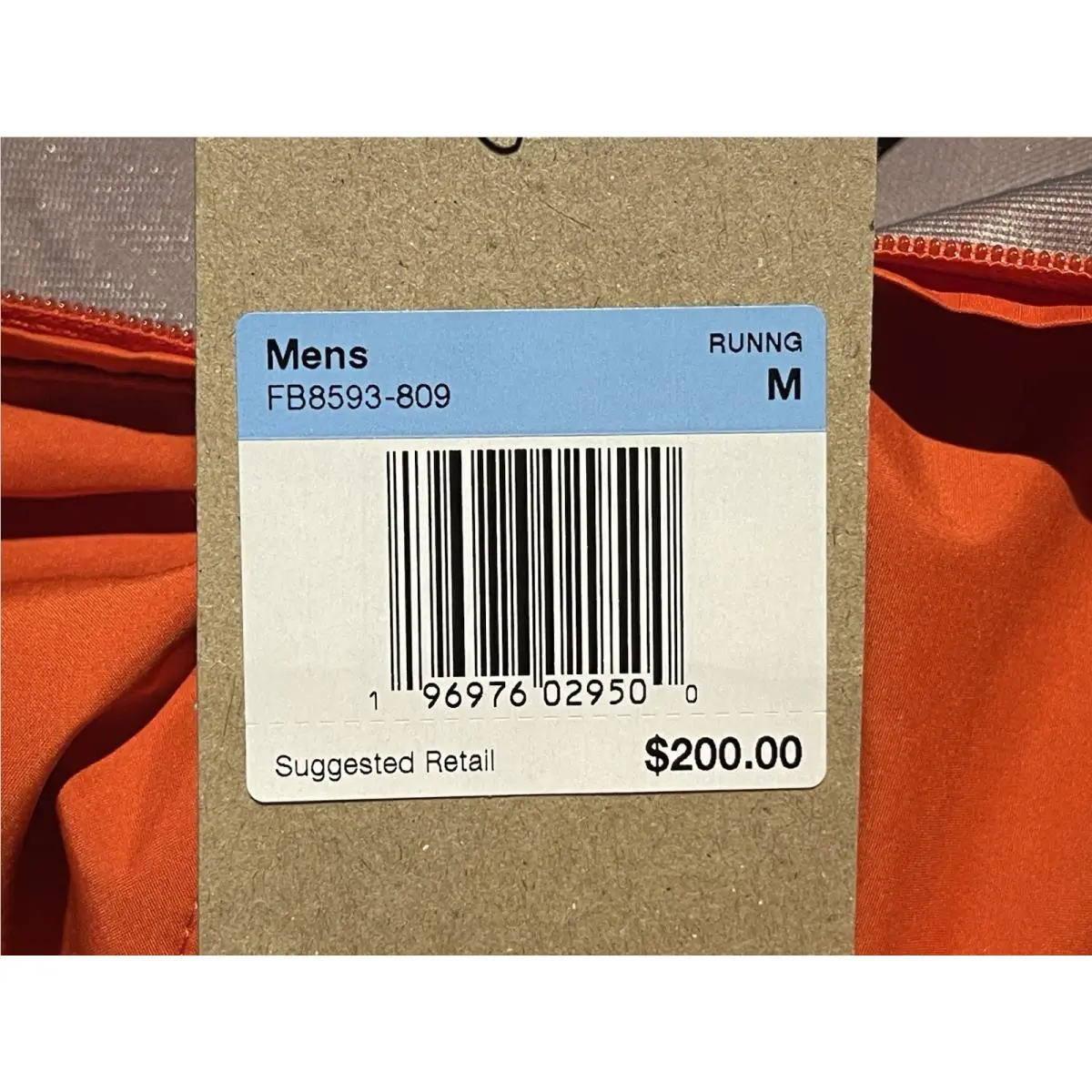 Nike clothing - FB8593809 - FB8593809 - Orange (UPC: 0196976029500) 8