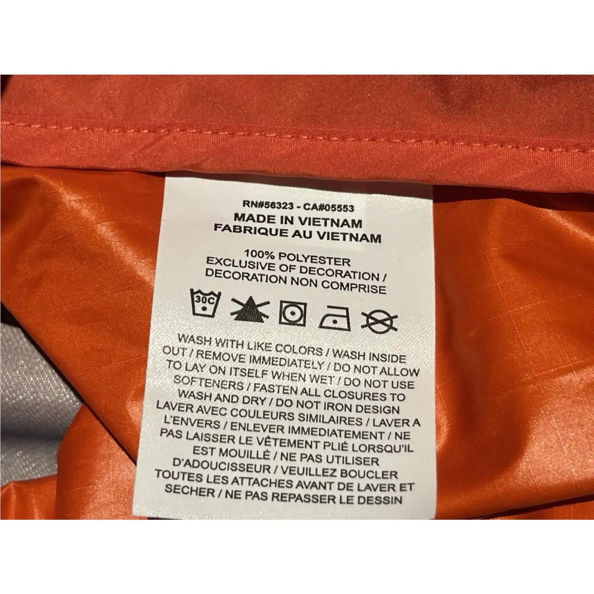 Nike clothing - FB8593809 - FB8593809 - Orange (UPC: 0196976029500) 7