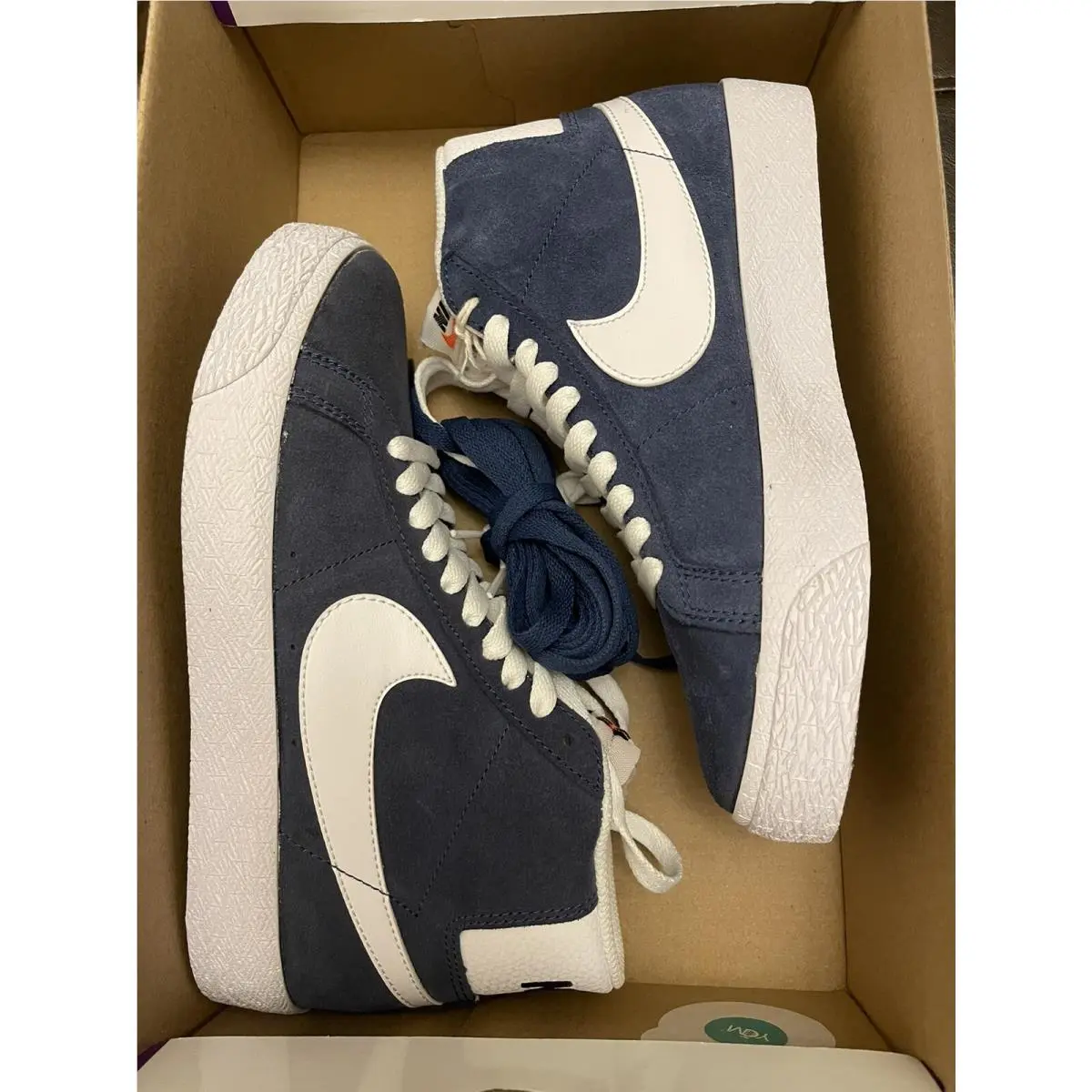 Nike shoes - SB Zoom Blazer Mid - Zoom Blazer Mid - 864349-401 - Navy (UPC: 0194500906464) 5