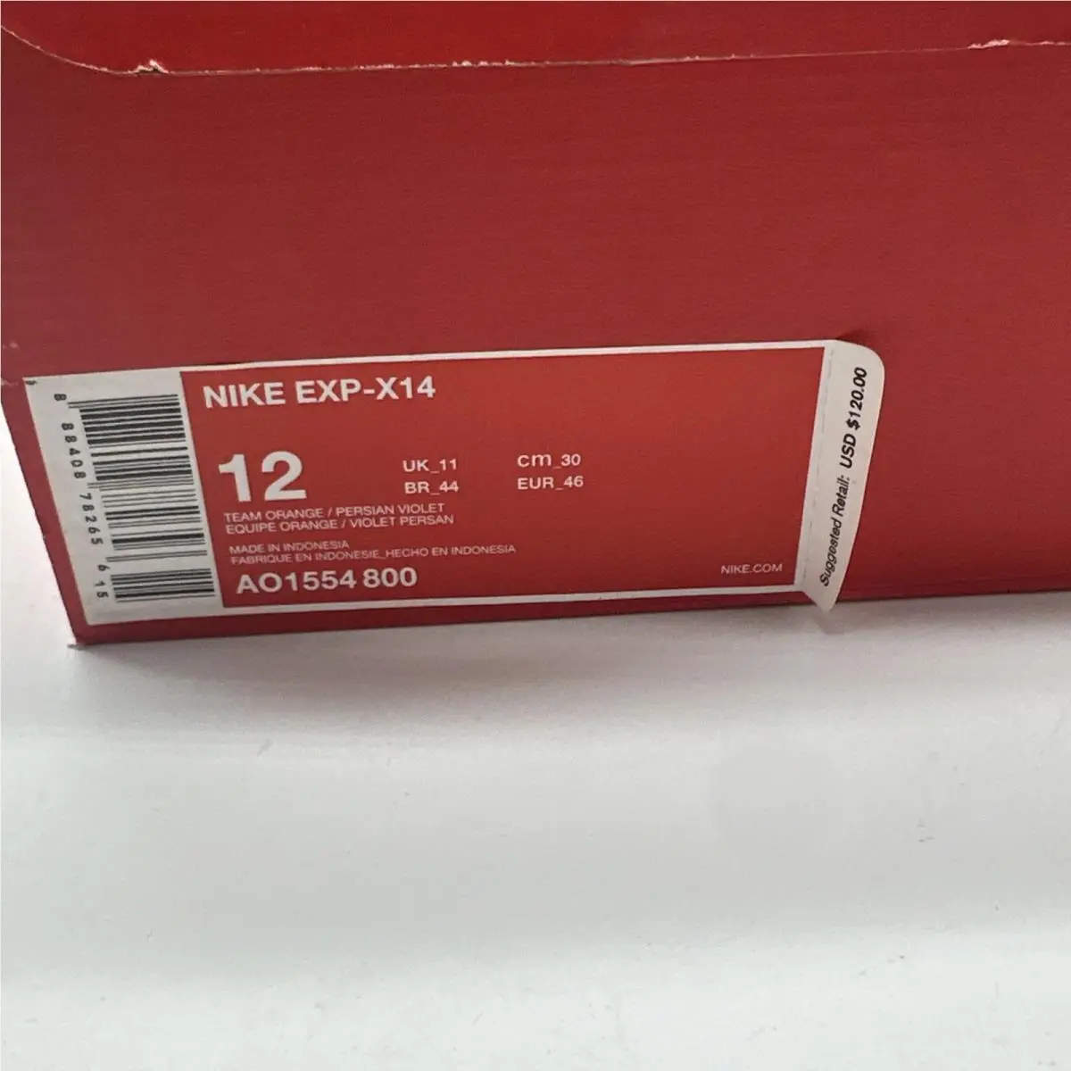 Nike shoes - Nike EXP-X14 - AO1554-800 - Multicolor, Manufacturer: MULTICOLOR 8