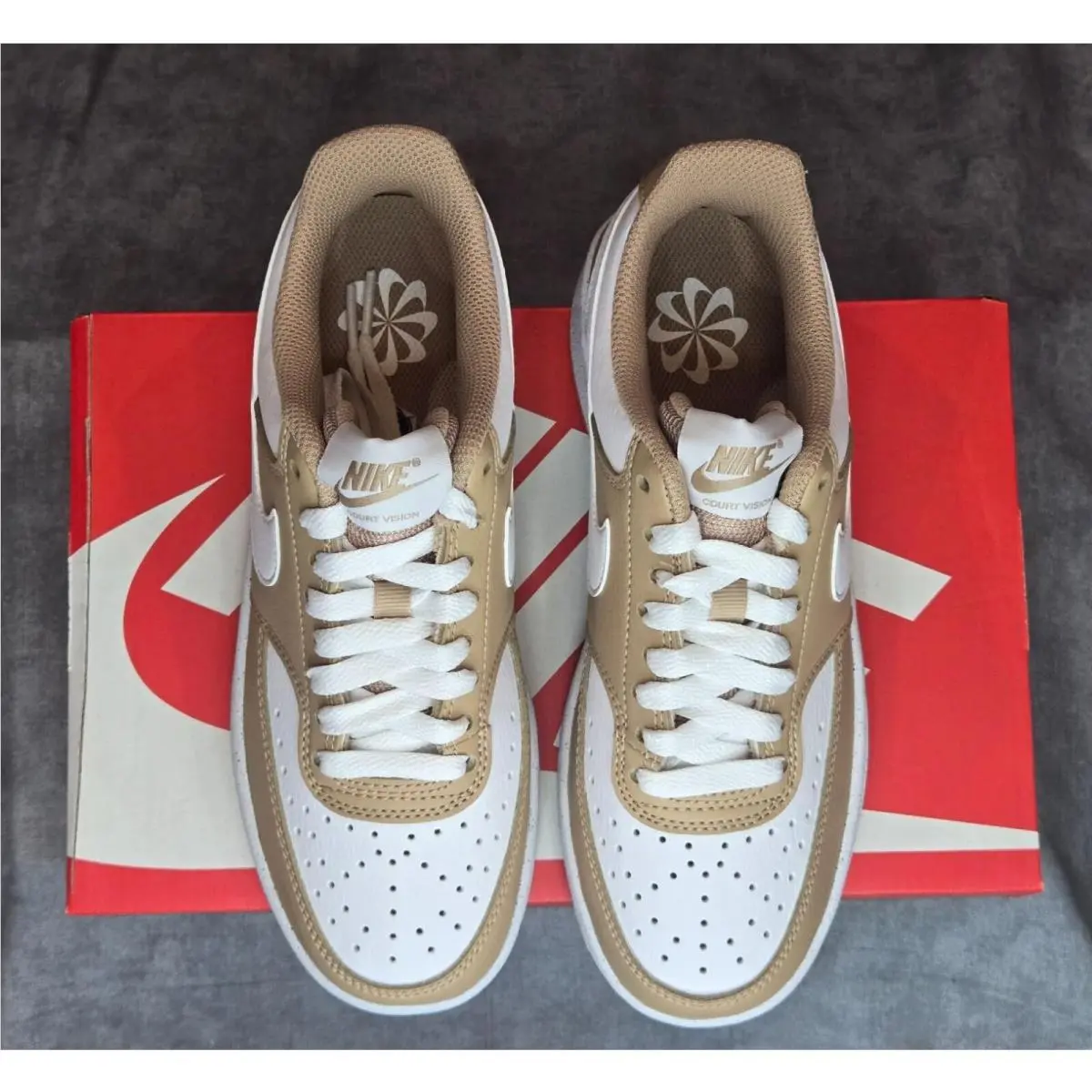 Nike shoes - Nike Court Vision - Court Vision - DH3158-201 - Tan 0