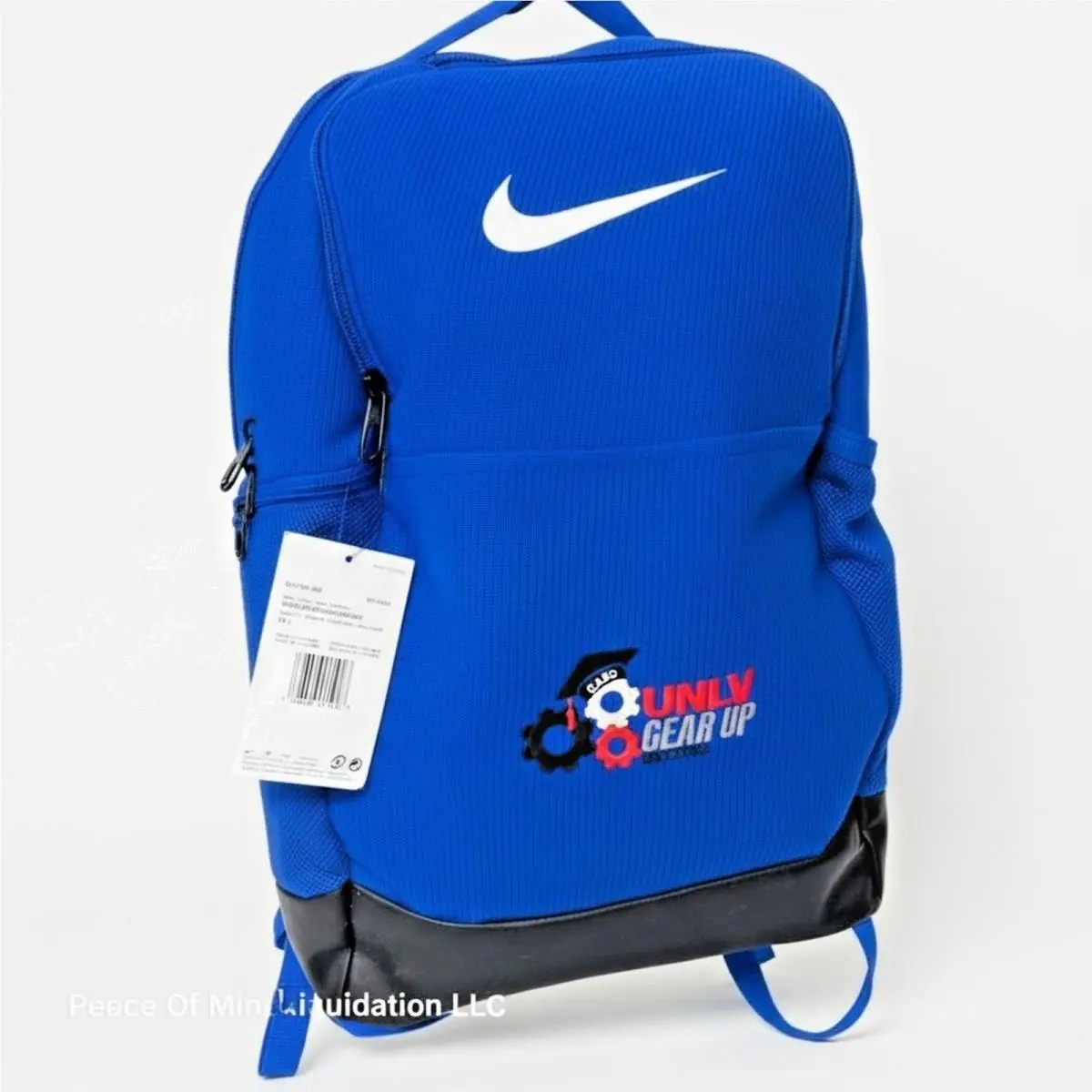 Nike Brasilia Backpack Unlv Gear Up Blue Black Training Gym Student Bag