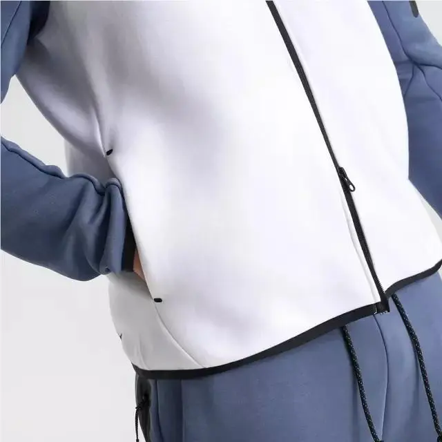 Nike clothing - Nike Tech - Tech - White/Psychic Blue/Diffused Blue 4