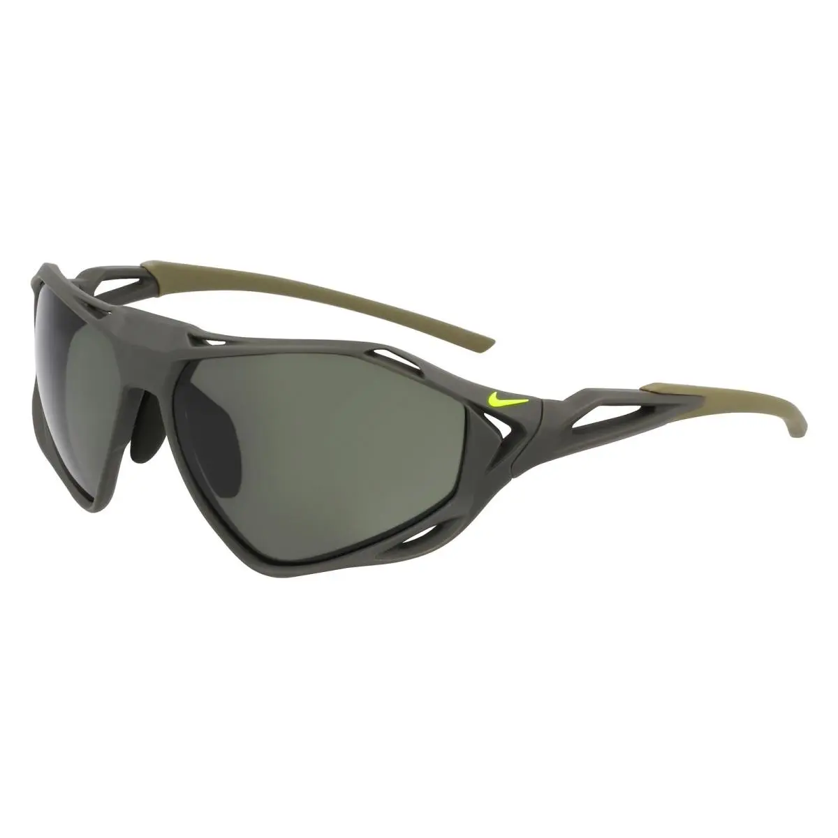 Nike Zeus Rise IF 1120 X Matte Sequoia / Green 355 Size 63 Sunglasses