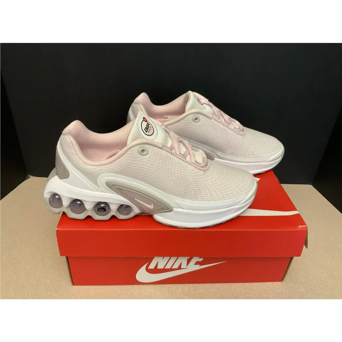 Nike Air Max DN BG Pink Foam/summit White Shoes. Youth’s 4.5Y. Women’s 6