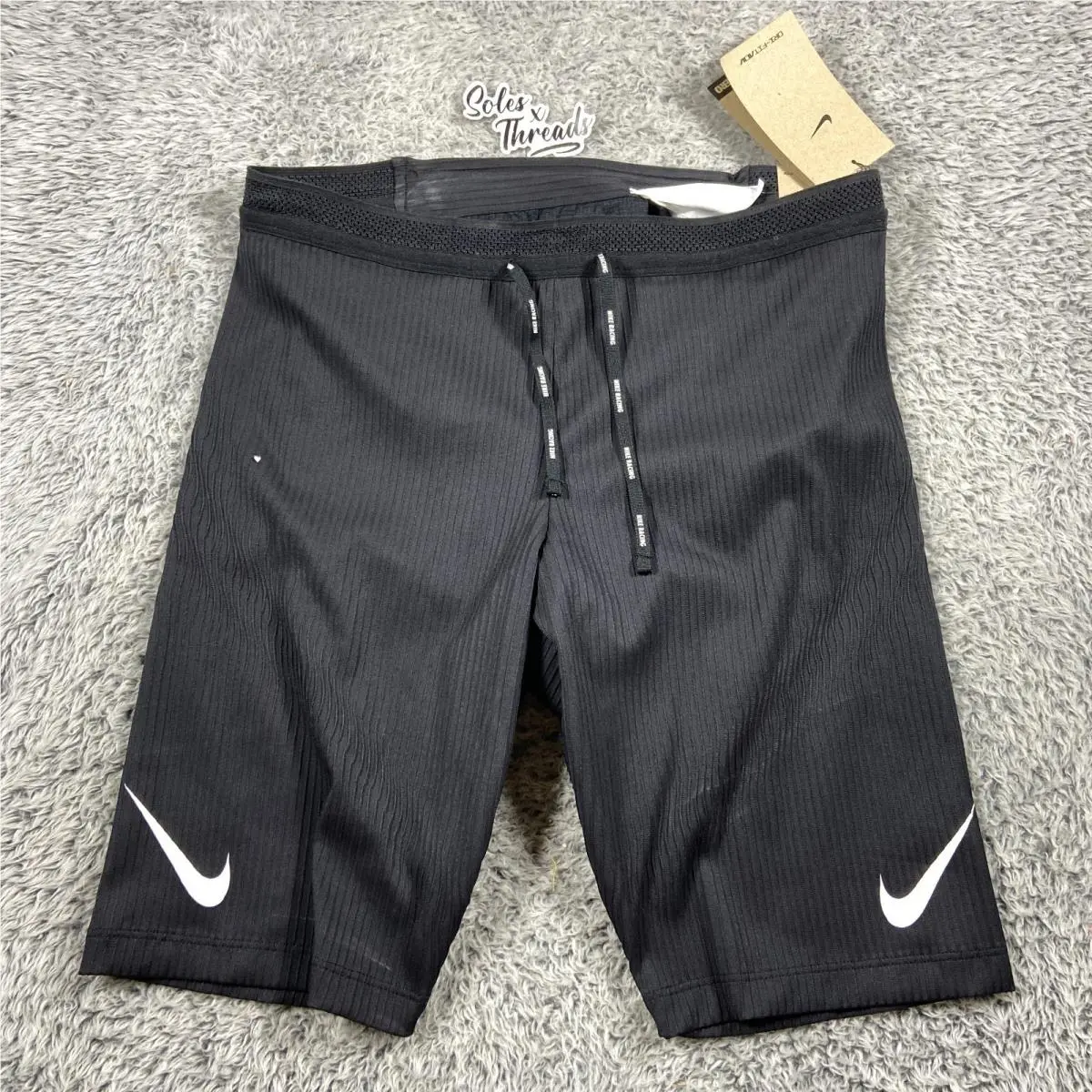Aeroswift Dri-fit Adv Running 1/2 Length Tights Size Medium Men FN3369-011 by Nike
