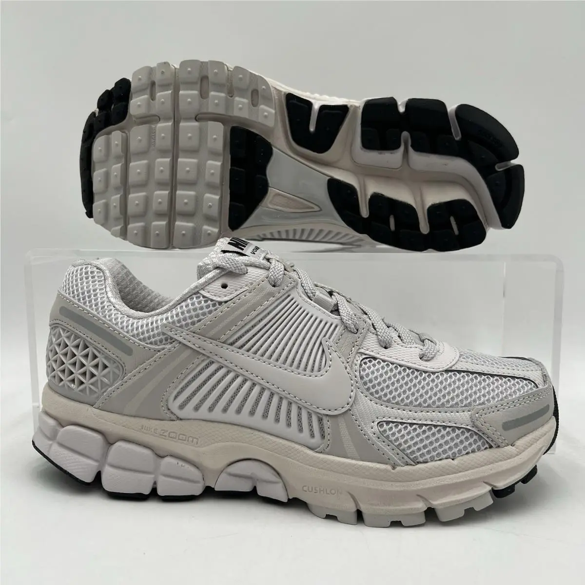 Womens Size 10 Nike Air Zoom Vomero 5 White Vast Grey Running Shoes FQ7079 100
