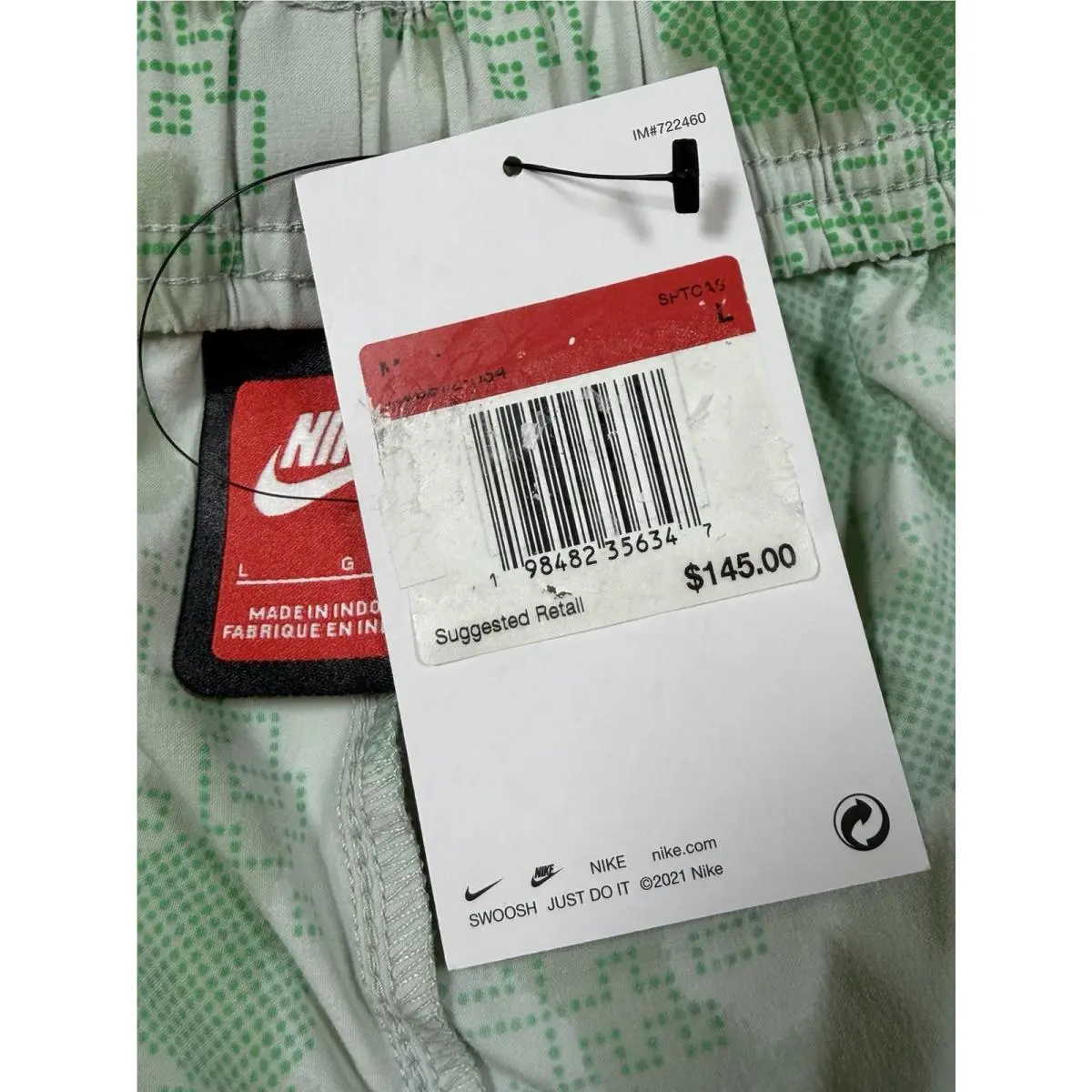 Nike clothing - NIKE TECH - TECH - HV0972034 - Green 1