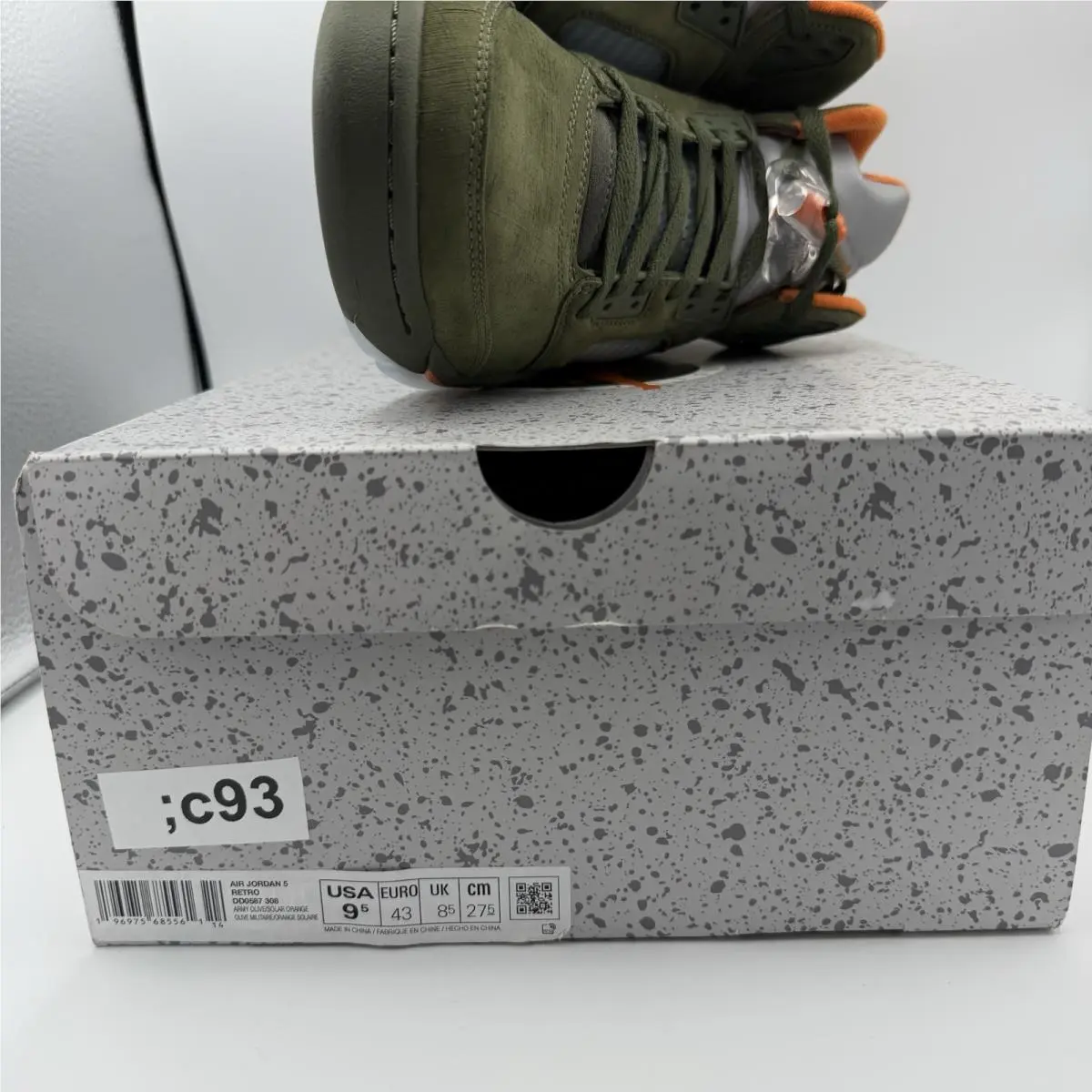 Nike shoes - Air Jordan 5 - Air - DD0587-308 - Green 4