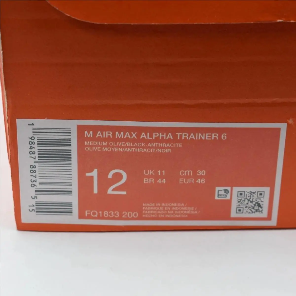 Nike shoes - Nike Air Max Alpha Trainer 6 - FQ1833-200 - Olive Green (UPC: 198487887365) 7