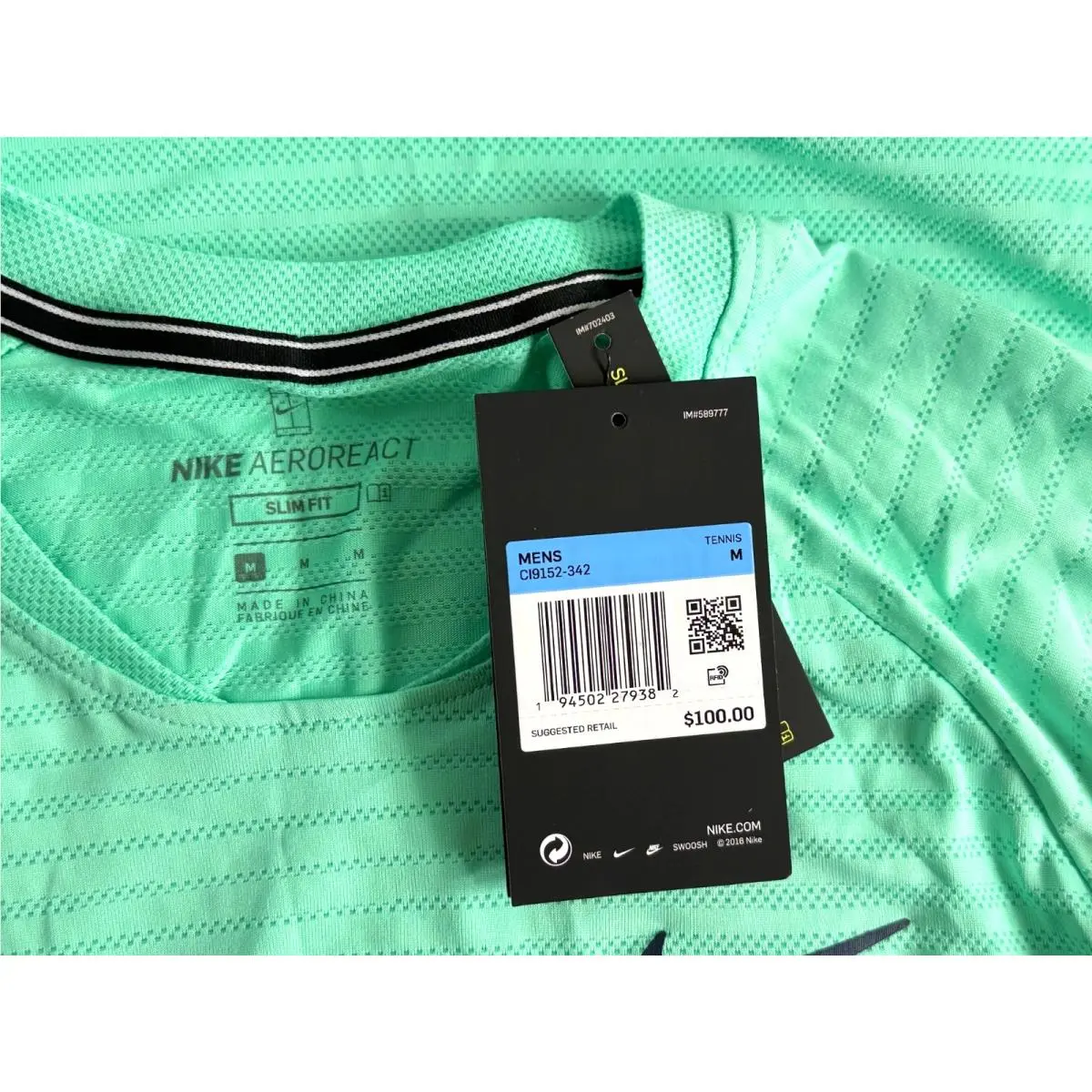 Nike clothing - Nike Dri-Fit - CI9152342 CI9152-342 - Green 4