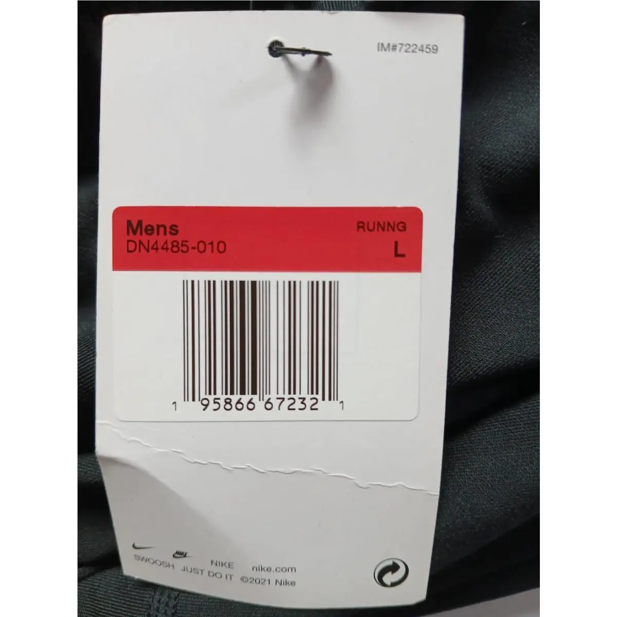 Nike clothing - Nike Dri-Fit DV4485-010 - DV4485-010 - Black (UPC: 195866672321) 1