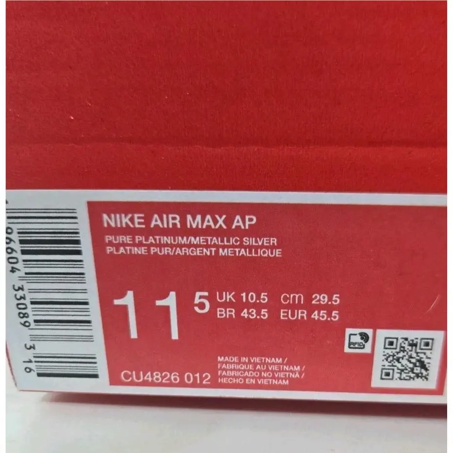 Nike shoes - Nike Air Max AP - Air Max - CU4826-012 - Silver 5