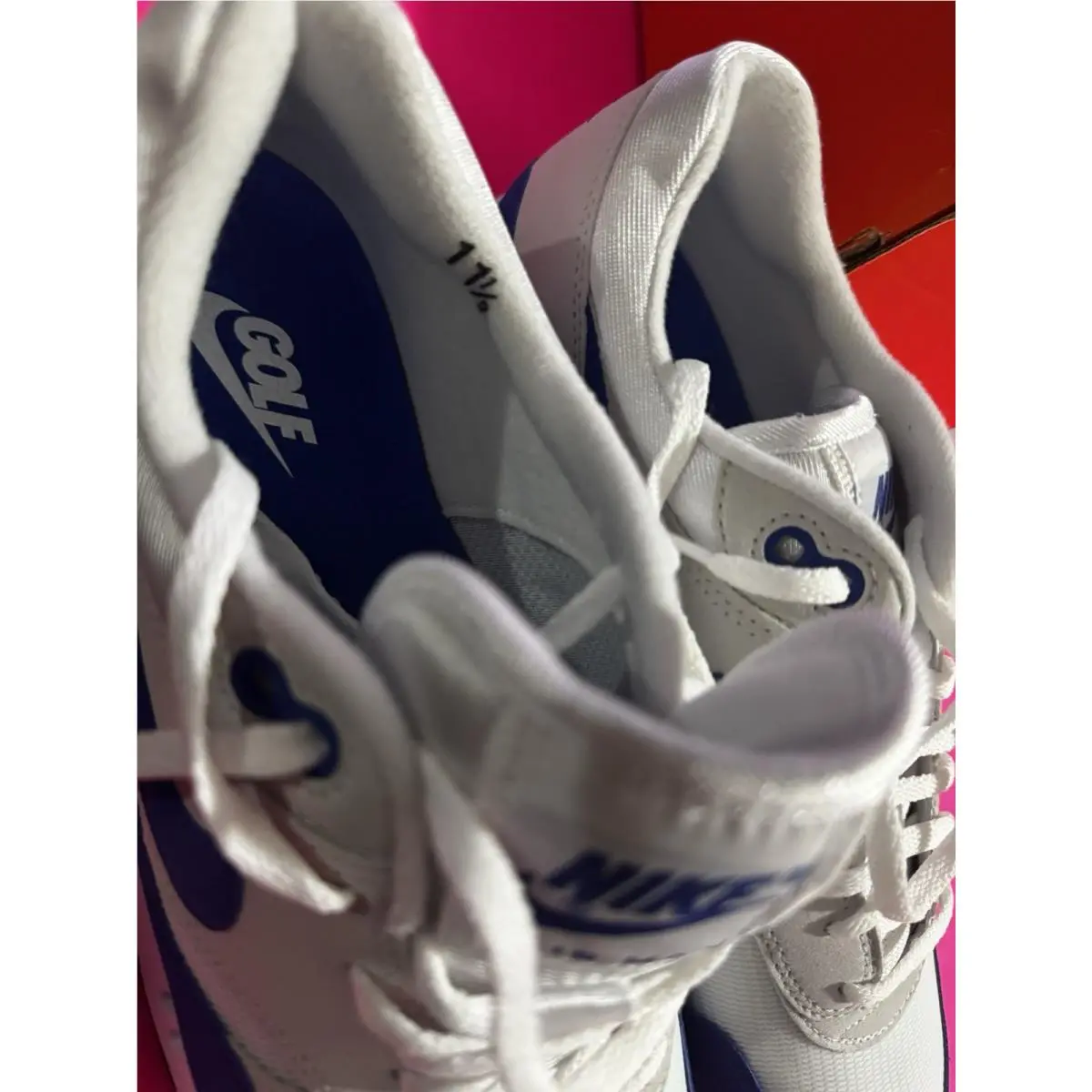Nike shoes - Nike Air Max 1 - Air Max - FQ3272-104 - White/Game Royal/Photon Dust 3