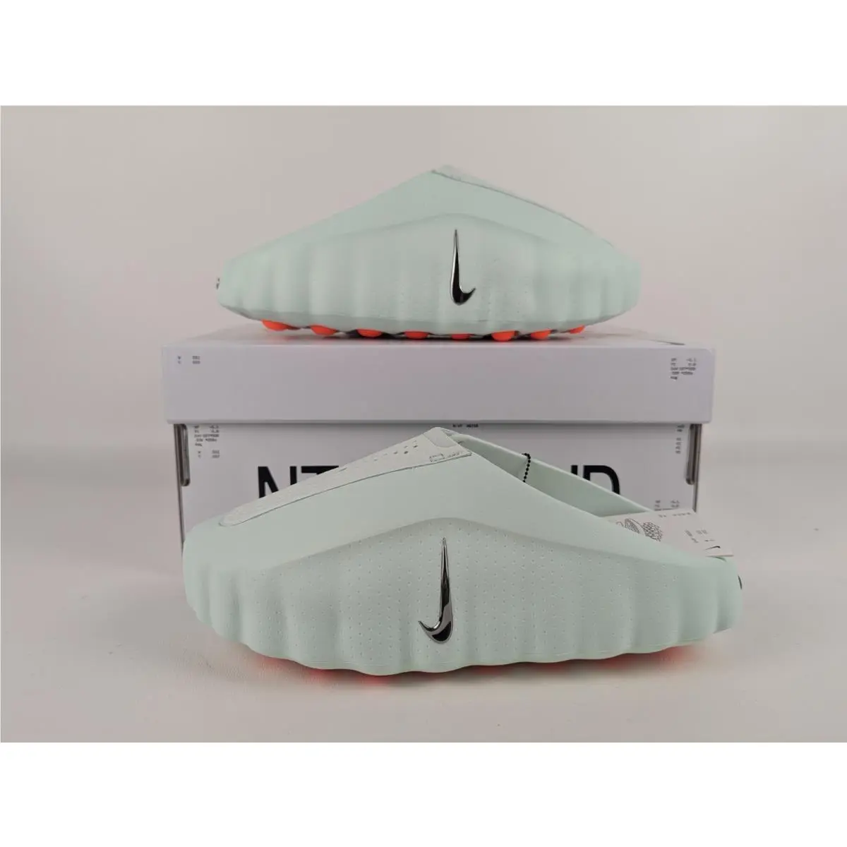 Nike Mind 001 Slide Barely Green Comfort HQ4309-300 Women`s Size 8