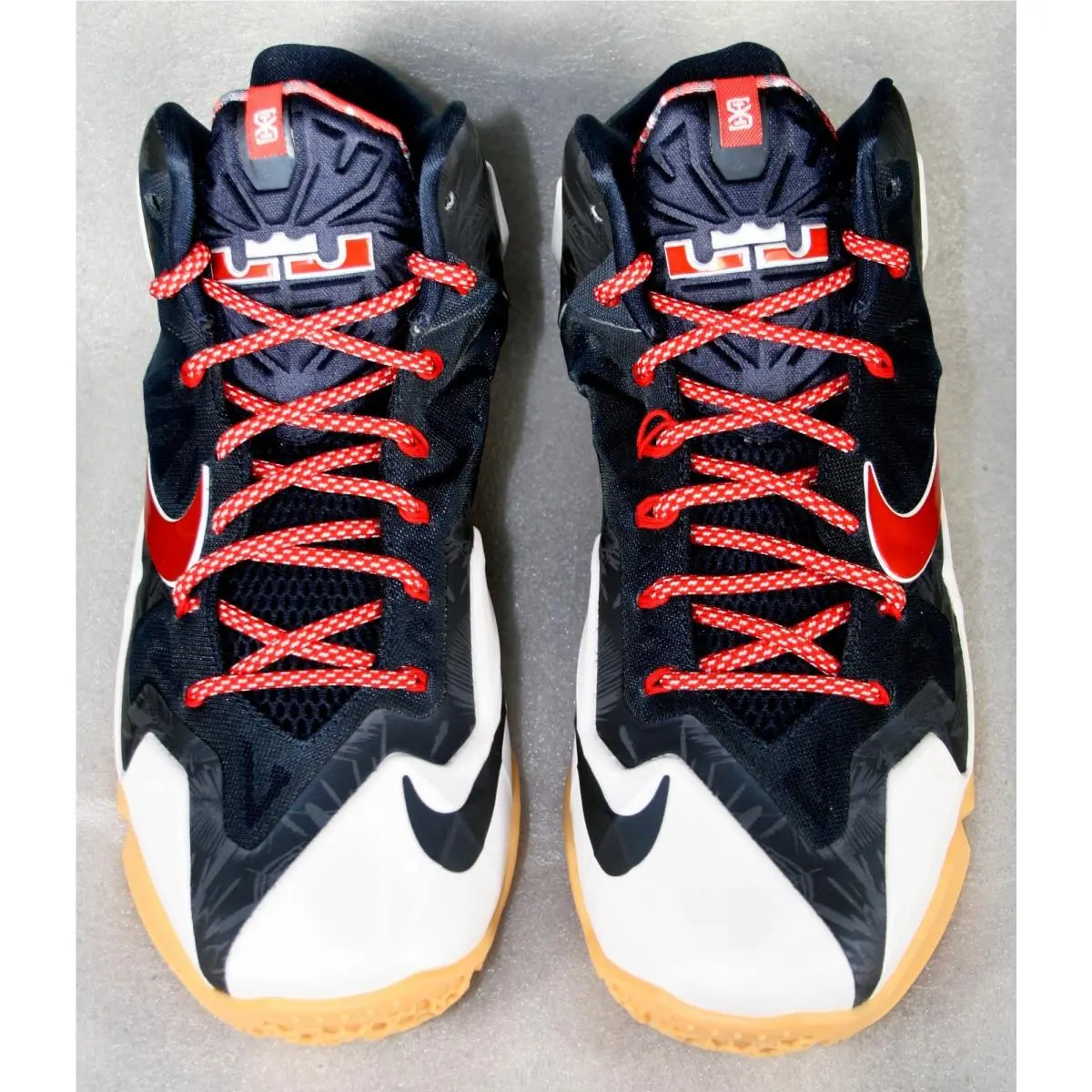 Nike shoes - Nike LeBron 11 - LeBron - 616175-164 - White/university red/obsidion/pure platinum (UPC: 091203810954) 0