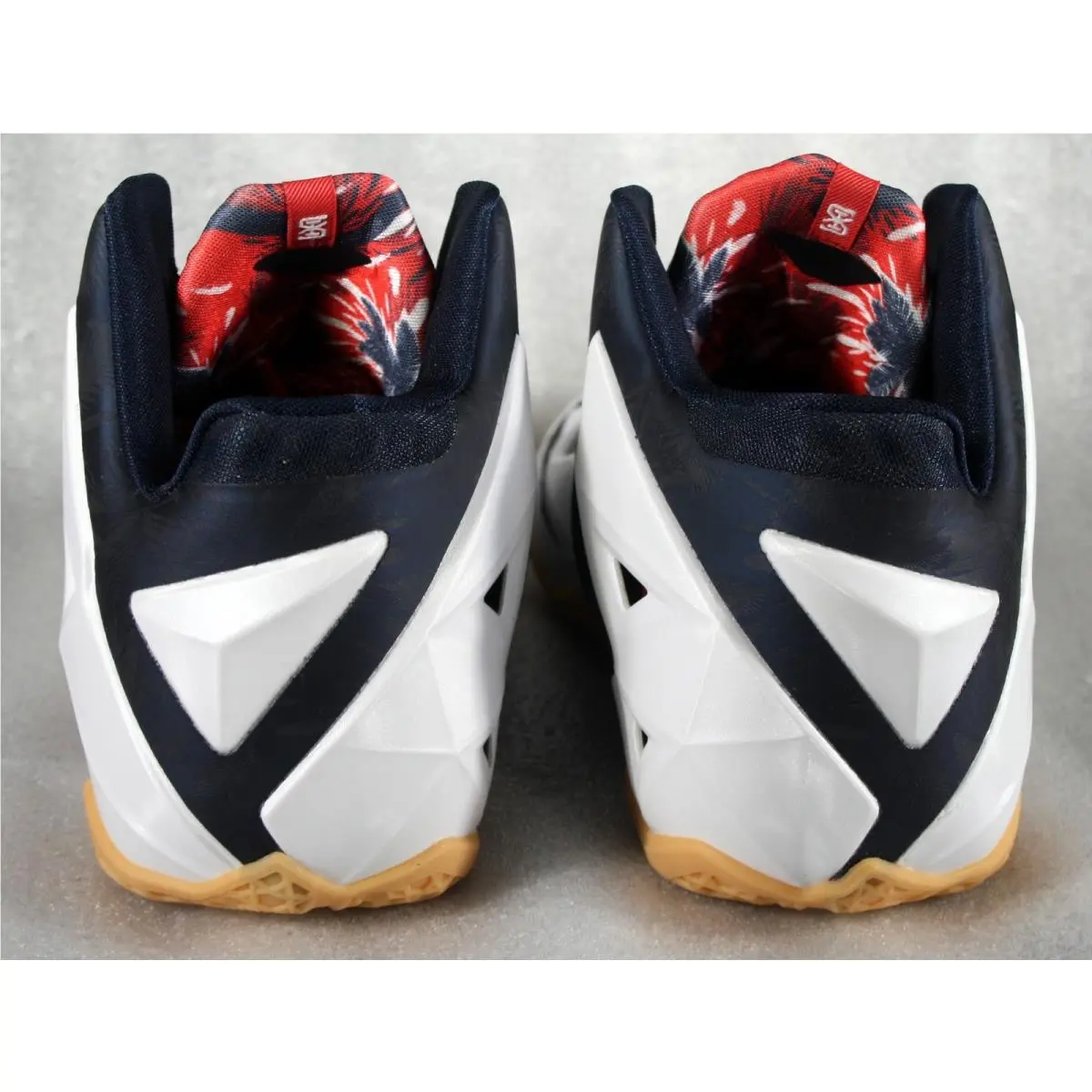 Nike shoes - Nike LeBron 11 - LeBron - 616175-164 - White/university red/obsidion/pure platinum (UPC: 091203810954) 2