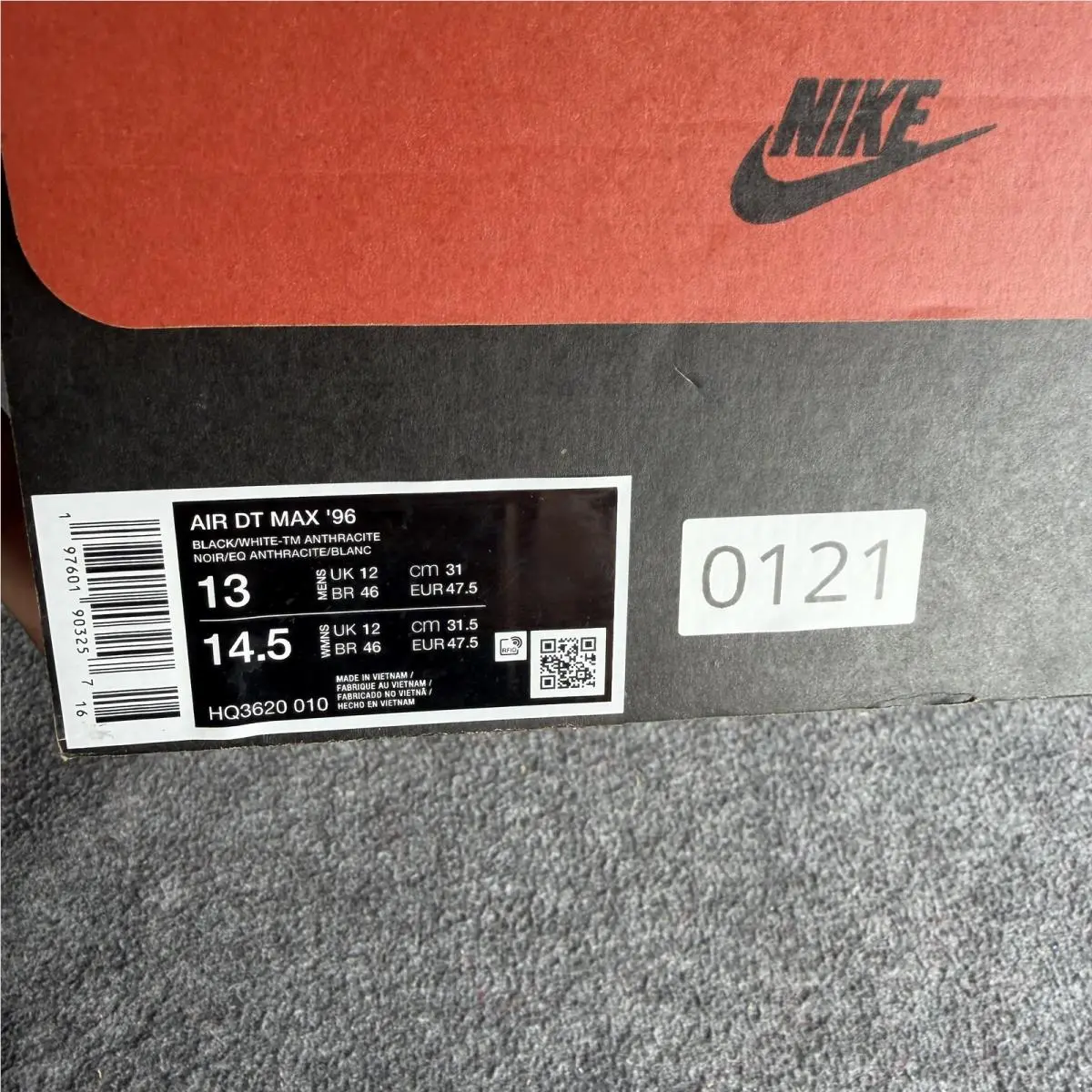Nike shoes - Nike Air DT Max 96 - Black 7