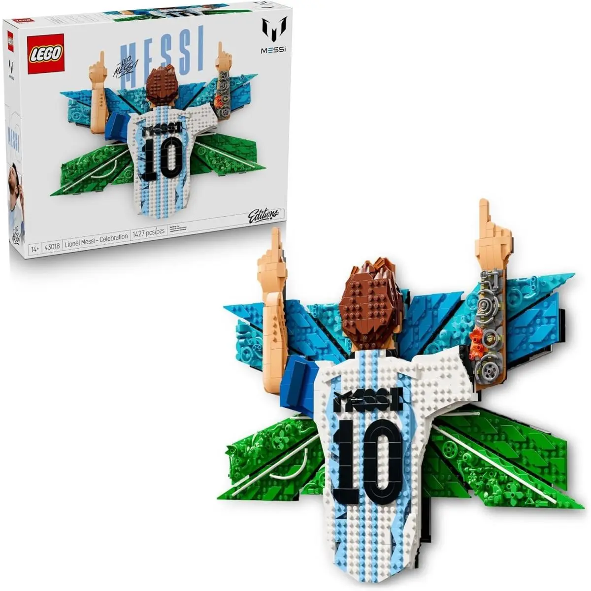 43018 - Lego Editions Lionel Messi – Celebration - Building Set For Boys Girls