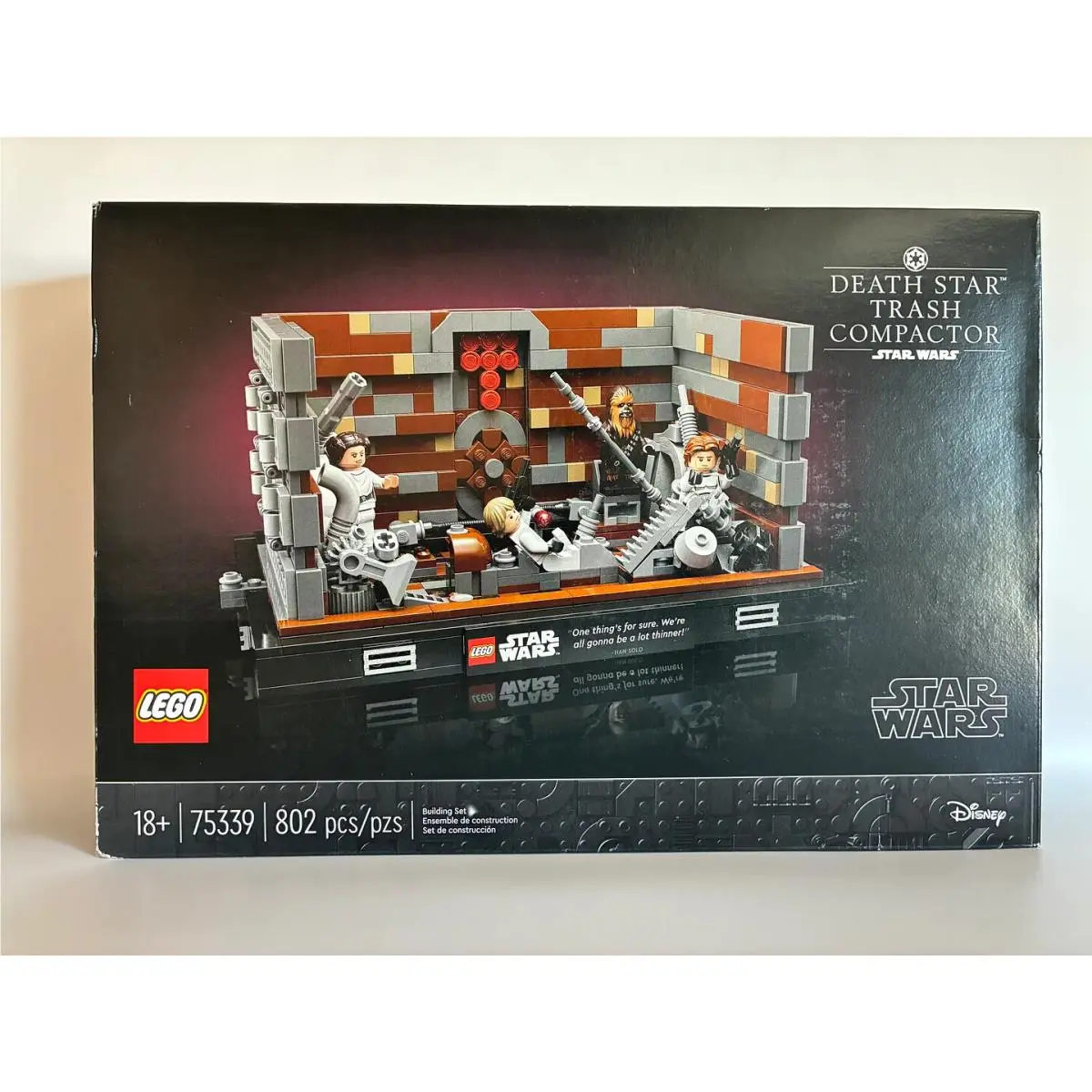 Lego Star Wars A Hope Death Star Trash Compactor Diorama 75339 Nisb