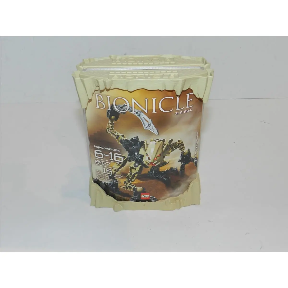 Lego Bionicle Zesk Set 8977 Nisb
