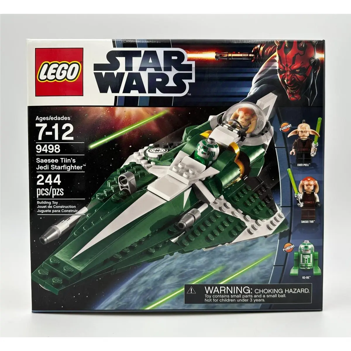 Lego Star Wars 9498 Saesee Tiin`s Jedi Starfighter Retired Factory-sealed
