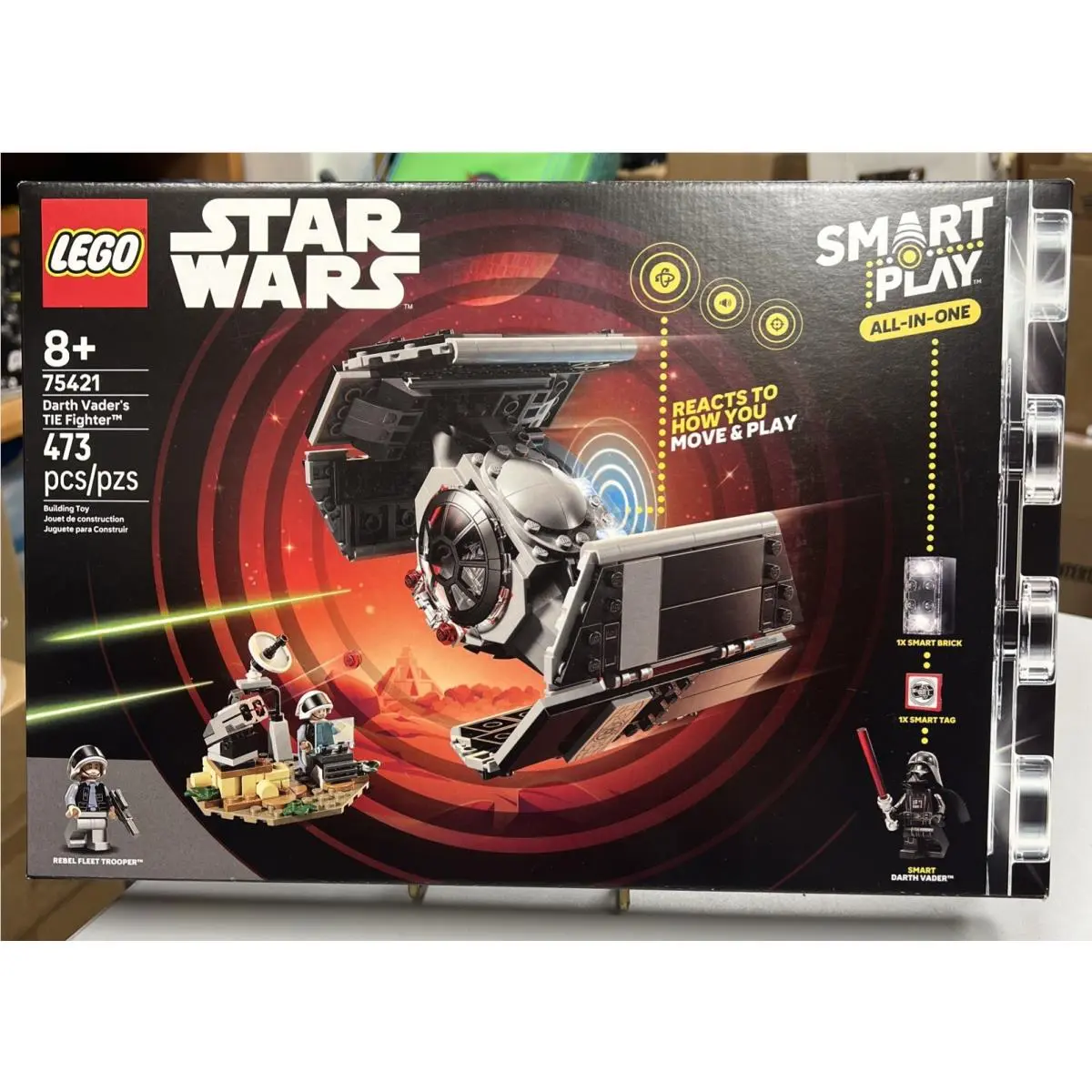 Lego Star Wars Smart Play: Darth Vader’s Tie Fighter 75421 473 Pieces