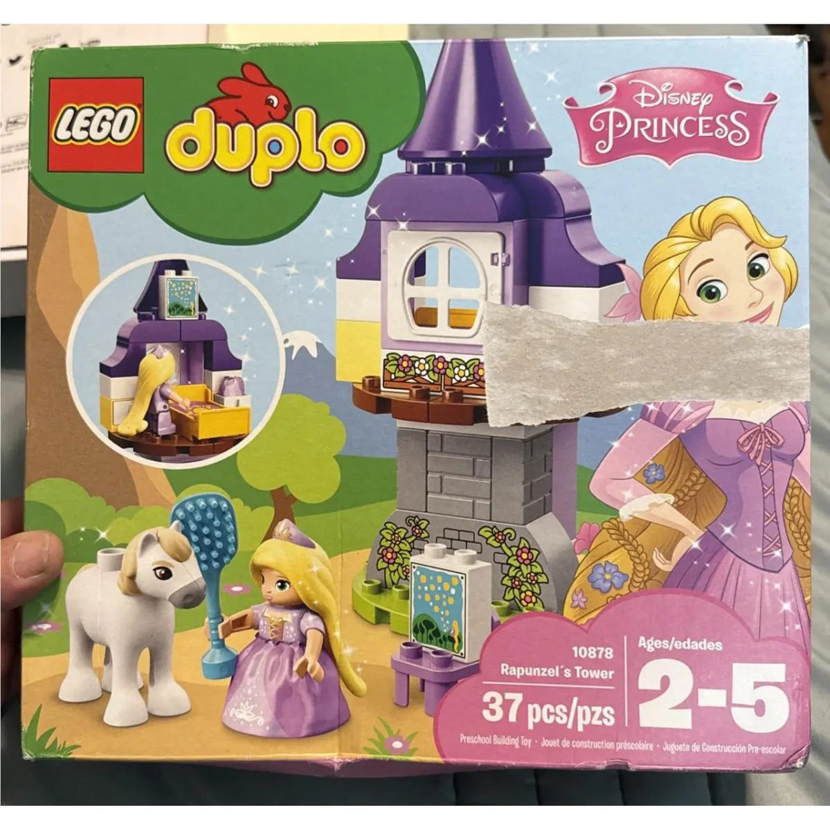 Lego Duplo 10878 Disney Princess Rapunzel`s Tower Building Toy Set