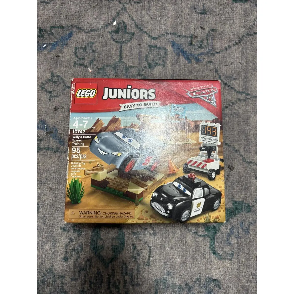 10742 Willy`s Butte Speed Training Legos Set Disney Cars 2 3 Lego Juniors