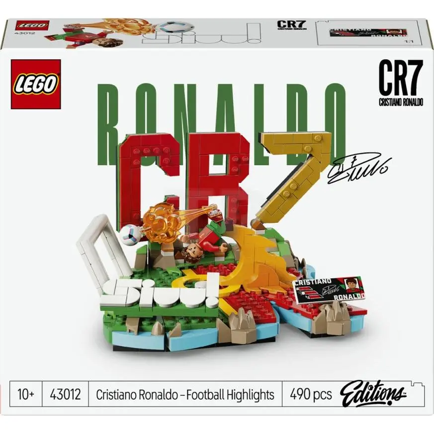 Lego Editions Cristiano Ronaldo Soccer Highlights 43012 Building Toy Set
