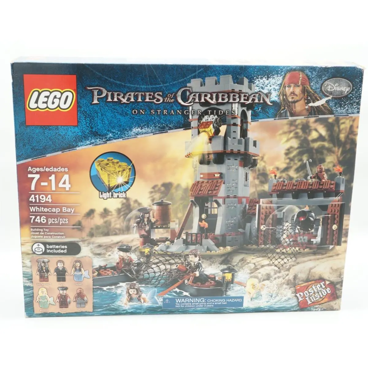 Lego Pirates Of The Caribbean On Stranger Tides Whitecap Bay 4194