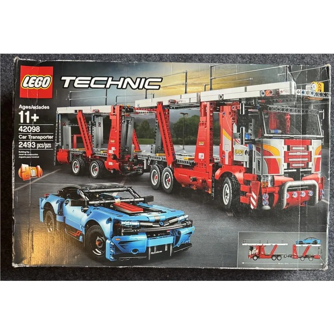 Lego Technic 42098 Car Transporter Retired 2-in-1 Truck 2493 Pcs