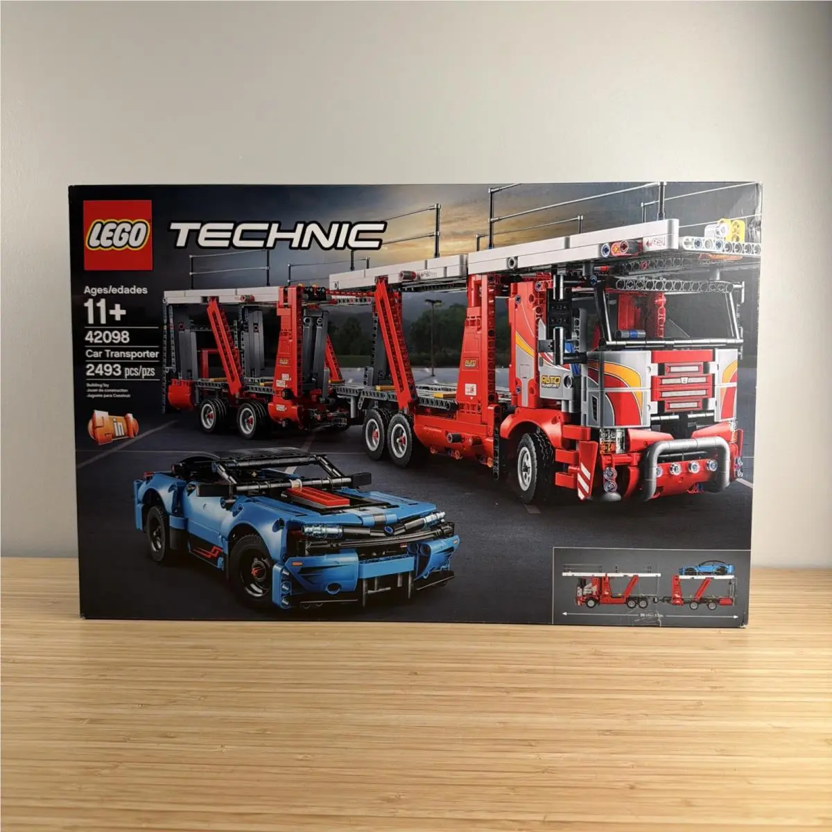 Lego Technic Car Transporter 42098 Building Set - Retired